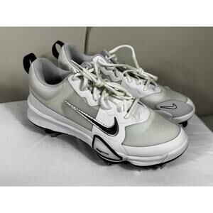 Nike Force Zoom Trout 9 Pro Baseball Cleats White Platinum FB2907-100 Men Size 8